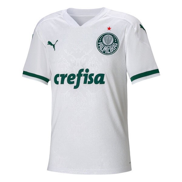 Tailandia Camiseta Palmeiras Replica Segunda Ropa 2020/21 Blanco